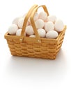 DonÃ¢â¬â¢t put all your eggs in one basket. Royalty Free Stock Photo